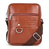 ADISA Faux Leather Unisex Sling Cross Body Travel Office Messenger Bag (MS9011-TAN) Rs. 199 – Amazon