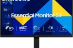 Samsung Essential Series S3 55.88 cm (22 inch) Full HD LED Backlit IPS Panel with D-Sub, HDMI Flat Monitor (LS22D300GAWXXL)(Response Time: 5 ms, 100 Hz Refresh Rate)