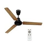 Crompton Energion HS Wood 1200mm High Speed BLDC Ceiling Fan with Remote
