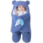 BRANDONN Baby Blankets New Born Wrapper Sleeping Bag (0-6 Months)
