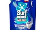 Surf Excel Matic Top Load Liquid Detergent 3 L Refill Pouch Rs. 359 – Amazon