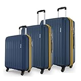 Safari Genius Alley Set of 3 (Cabin+ Medium + Large) Trolley Bags