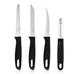 Pigeon by Stovekraft Edge Stainless Steel 4 Pcs Kitchen Knife Set
