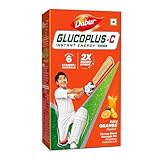 DABUR Gluco Plus‑C Instant Energy Glucose Powder (Orange), 1kg