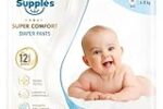 Supples Super Comfort Baby Diaper Pants | Small (4–8 kg), 70 Count