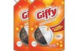 Giffy Liquid Dishwash Gel 900ml (Pack of 2)