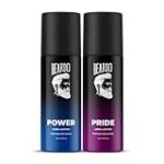 Beardo Power & Pride Perfume Body Spray 150ml x 2