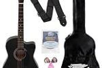 Intern 38 Inches basswood Cutaway Right Handed Acoustic Guitar Kit