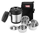MILTON Thermosteel Hot Meal 3 Container Lunch Box