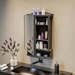 TEX-RO Bathroom Mirror Cabinet