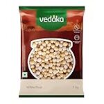 Amazon Brand – Vedaka Premium White Peas, 1kg