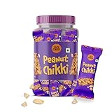 Go Desi Peanut Chikki Bar 50 pieces | 750gm