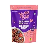 Yogabar Wholegrain Breakfast Muesli – Dark Chocolate + Cranberry,400g