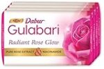 Dabur Gulabari Pure Rose Soap 150g (Pack of 4)