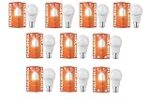 Halonix 10W B22 LED Cool Day Light Bulb, Pack of 10