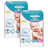 Supples Premium 108 Baby Diaper Pants XL Size