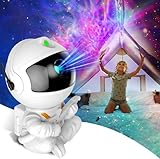 FLYNGO Plastic Astronaut Night Light Galaxy LED Projector Lamp