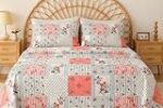 VAS COLLECTIONS Cloud Cotton Double Bedsheet 210 TC