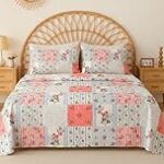 VAS COLLECTIONS Cloud Cotton Double Bedsheet 210 TC
