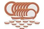 La Opala Diva Sovrana Collection Opal Glass Crockery Dinner Set 27 pcs