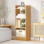 Lukzer 3 Layer Engineered Wood Multipurpose Rack Bookshelf Storage