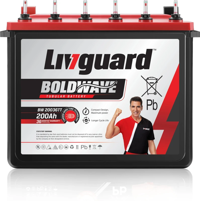 Livguard 3 Year Warranty Tubular Inverter Battery(200 Ah, BW20036TT)