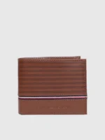 TOMMY HILFIGER Men Brown Genuine Leather Wallet (4 Card Slots)