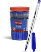 Reynolds DFine Ball Pen (Pack of 70, Blue)