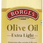 BORGES Extra Light Olive Oil Glass Bottle (1 L)