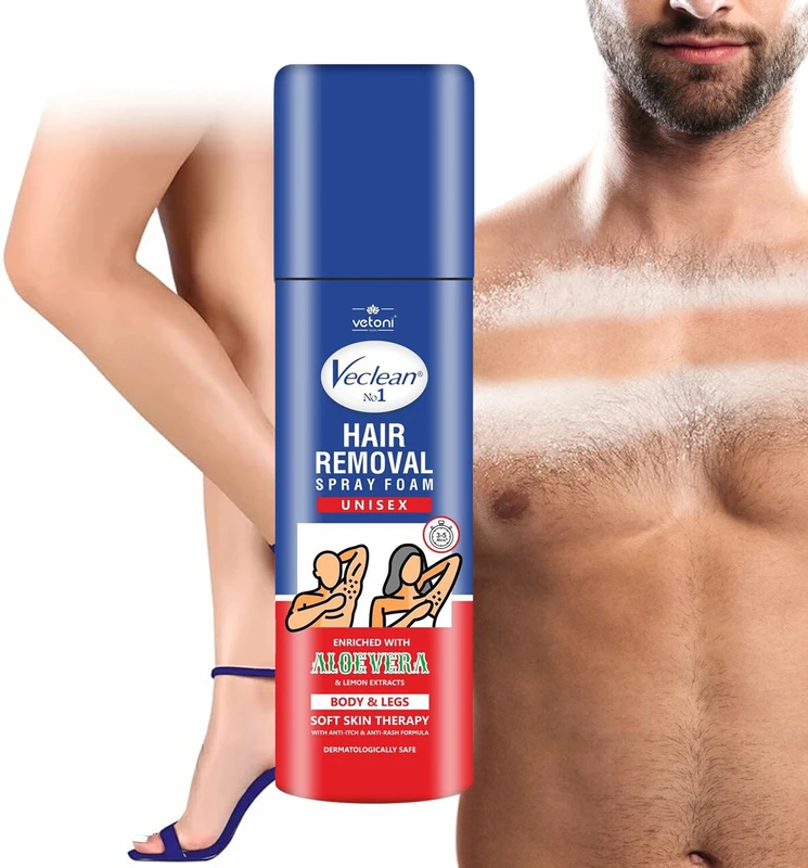 VETONI Painless Hair Removal Spray Foam (200 ml)