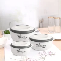 cello Sapphire Grey Pack of 3 Thermoware Casserole Set