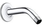 ALTON SHR20560, 6-INCH Brass Arm with Wall Flange (Chrome)