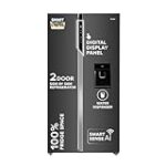 Haier Side by Side 2-Door Refrigerator| 596L 3Star Frost Free Convertible with Water Dispenser (2025 Model)