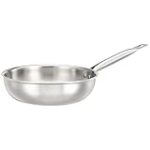 Amazon Brand – Solimo Stainless Steel Triply Frying Pan (Small Size/ 22Cm)