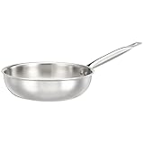 Amazon Brand – Solimo Stainless Steel Triply Frying Pan (Small Size/ 22Cm)