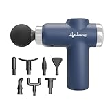 Lifelong Gun Massager for Pain Relief – 8 Massage Heads