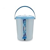 Nayasa Army Pedal Bin- 11.5 Ltrs | Dustbin with Lid