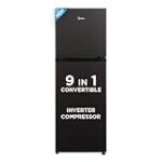 Midea 233 L, Double Door Refrigerator