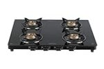 Havells GEOSLIM Gas stove | 4 Brass Burner
