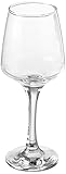 Amazon Brand – Solimo Wine Glass Set, 310ml, Set of 6, Transparent