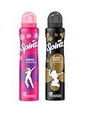 SpinZ New Exotic & Black Magic Aerosol Perfumed Deo 200Ml X 2