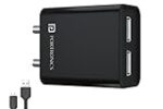 Portronics Wall Charger 12w Dual USB Port with 1m Cable