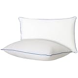 Amazon Basics Pillow | Hollow Fiber 68 x 43 cm | Pack of 2