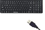 ZEBRONICS Zeb-Glide USB Wired Multimedia Keyboard