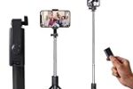 SOOPII 3-in-1 Selfie Stick with Bluetooth Remote, Foldable Tripod Stand