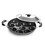 CELLO Non-Stick 12 Cavity Appam Patra