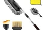 ORJILO 5 PCS Microfiber Car Duster Kit