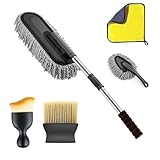 ORJILO 5 PCS Microfiber Car Duster Kit