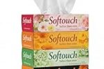 Softouch 2 Ply Facial Tissue Box | 400 Pulls