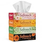 Softouch 2 Ply Facial Tissue Box | 400 Pulls